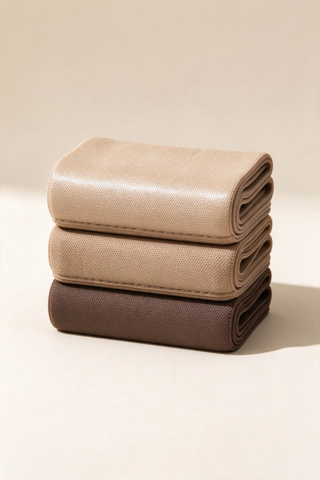 Bandes élastiques en tissu · lot de 3