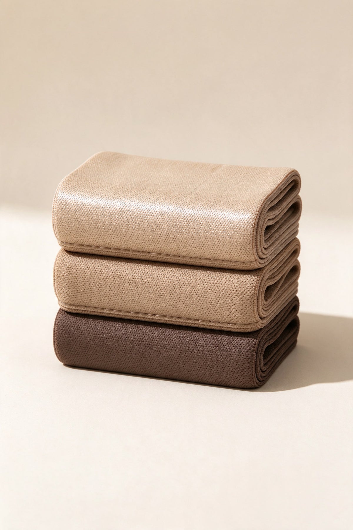 Bandes élastiques en tissu · lot de 3