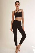 Legging Galbe taille haute · Ébène