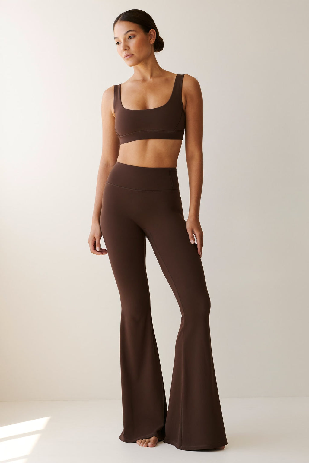 Legging Souffle évasé · Cacao