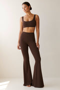 Legging Souffle évasé · Cacao