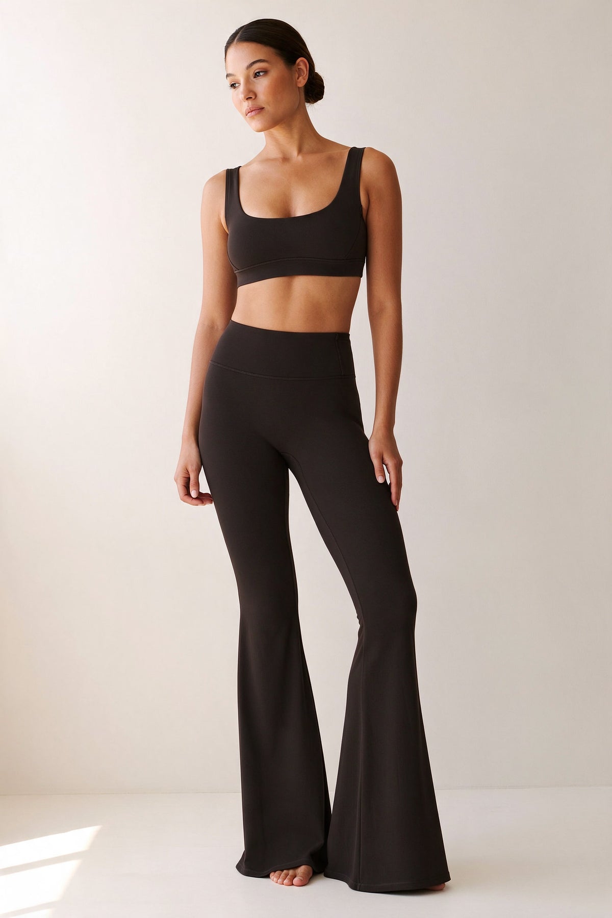 Legging Souffle évasé · Ébène